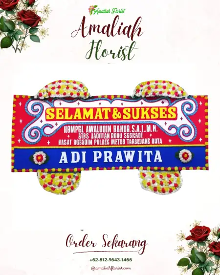 Papan Bunga Ucapan Selamat Ciakar